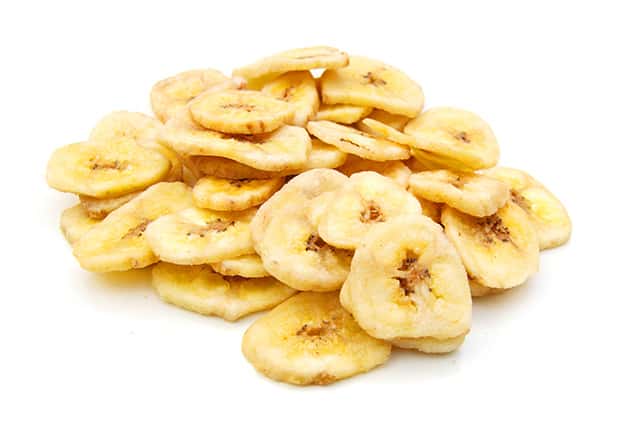 Dehydrated Banana Pieces